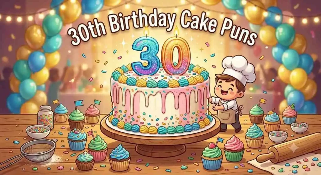 Birthday cake with candles