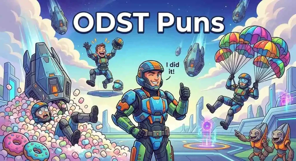 Funny ODST troopers landing dramatically