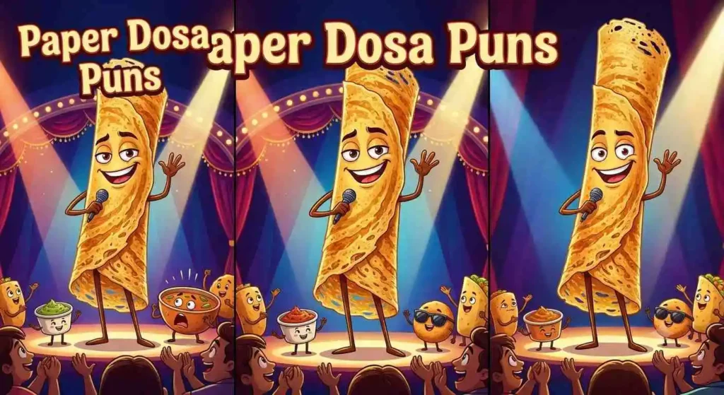 Giant crispy paper dosa posing proudly