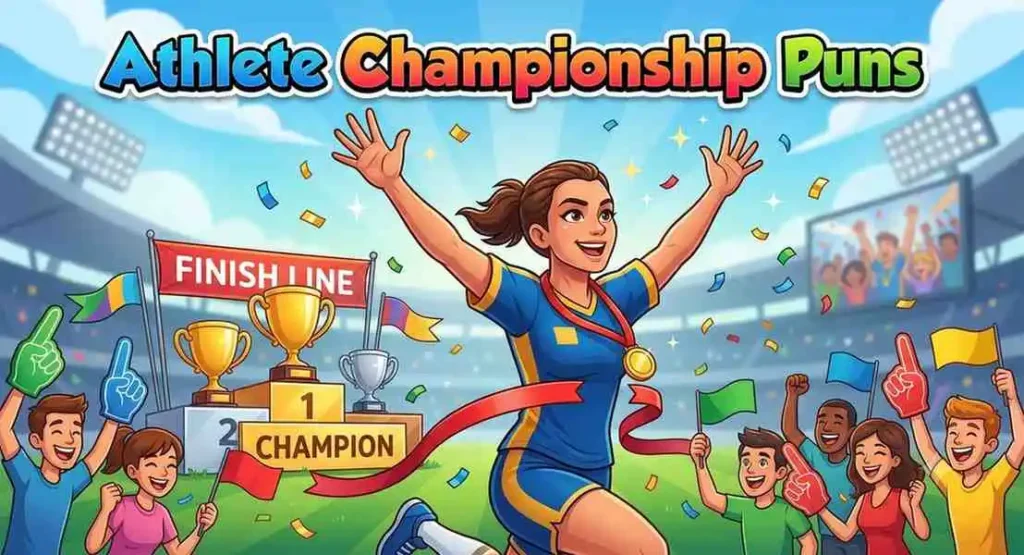 athlete winning championship