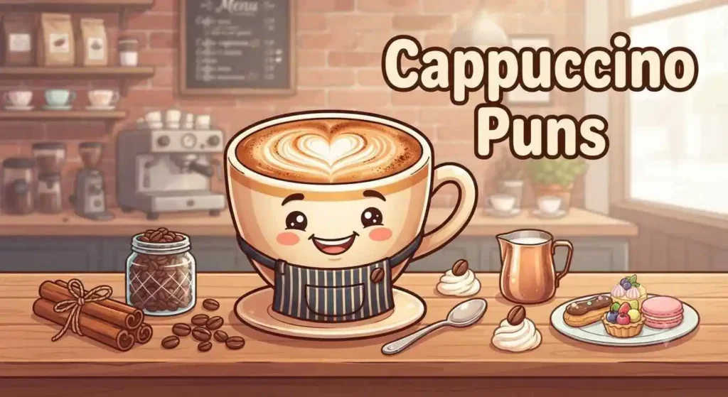 Happy cappuccino heart foam
