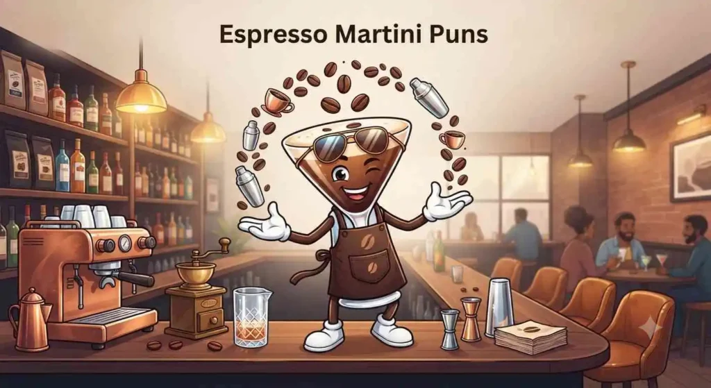 espresso martini smiling