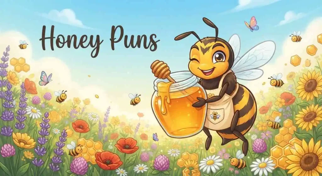 Hornet carrying honey jar
