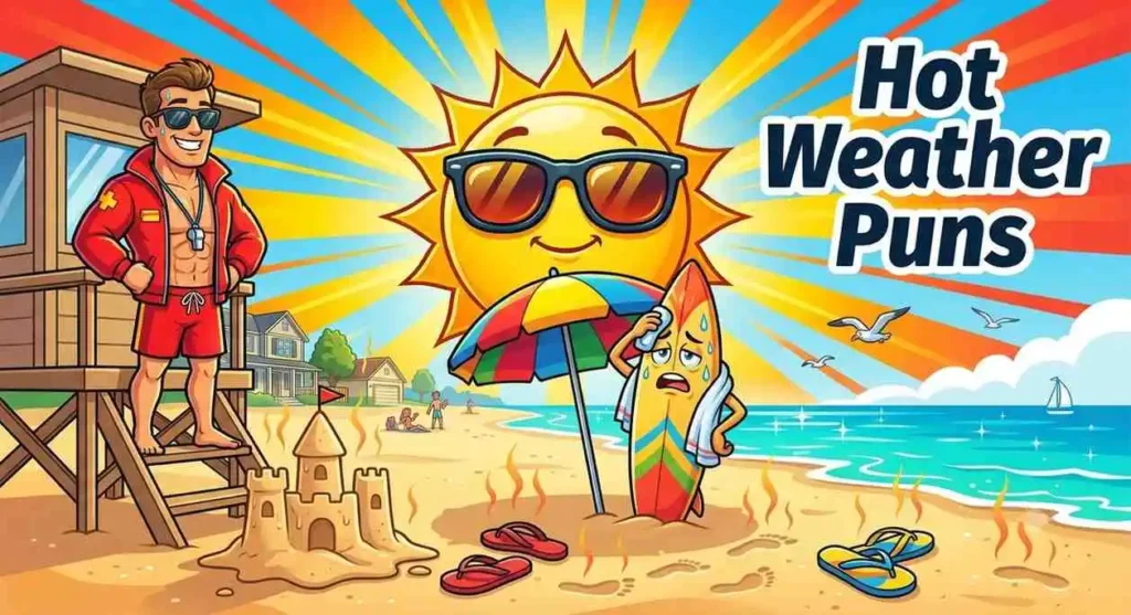 beach heat humor