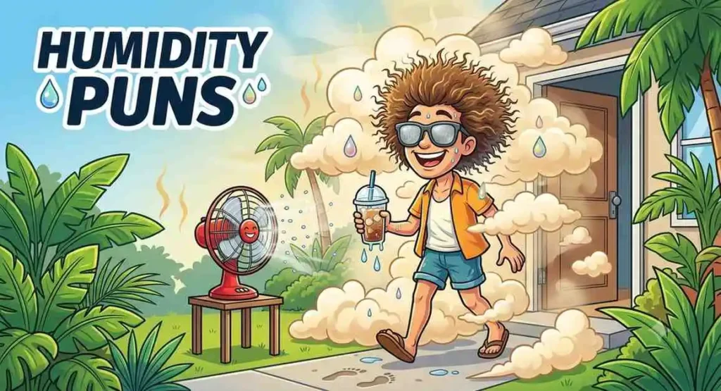 Funny humid summer day