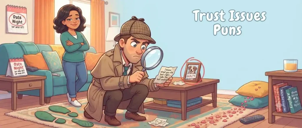 Funny trust issues detective