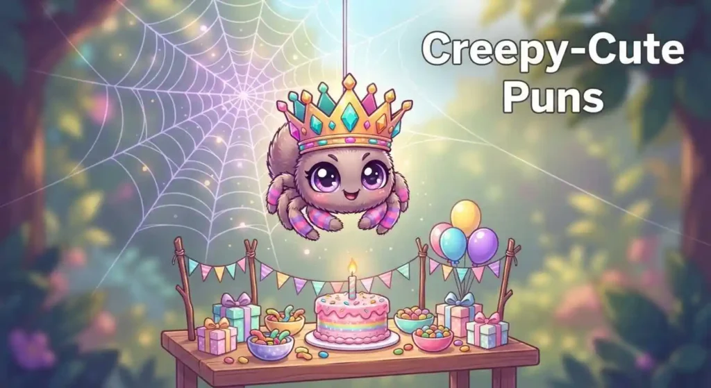 Creepy cute spider party