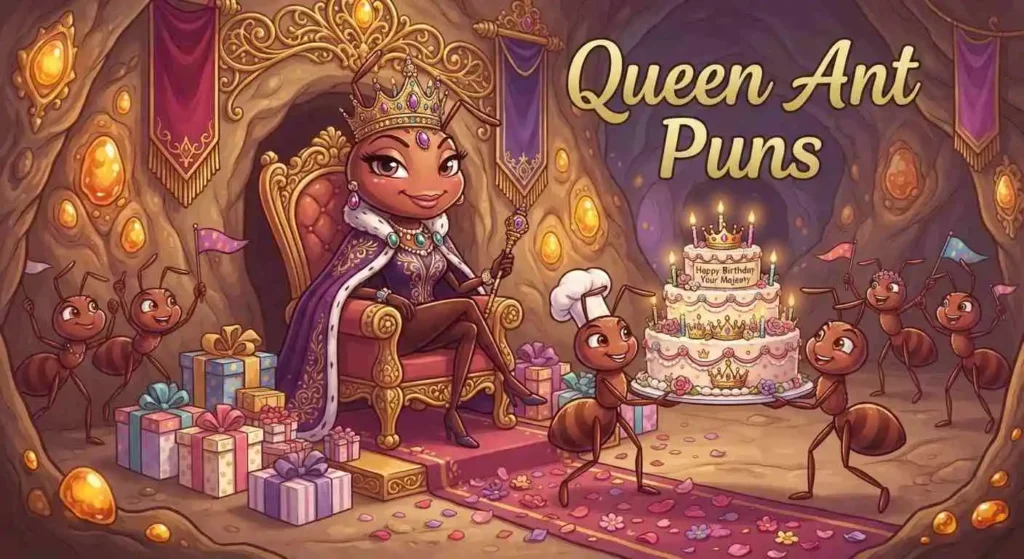 Queen ant birthday celebration