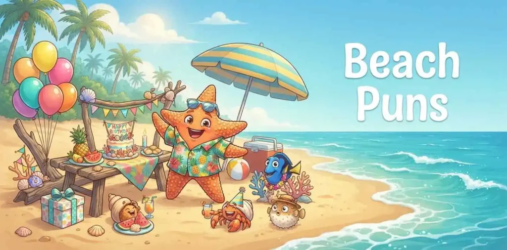Starfish beach birthday party