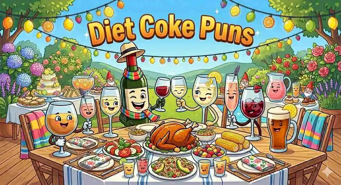 Funny Diet Coke can mascot