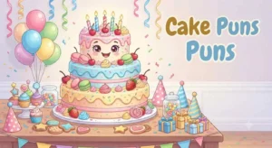 Funny smiling cake