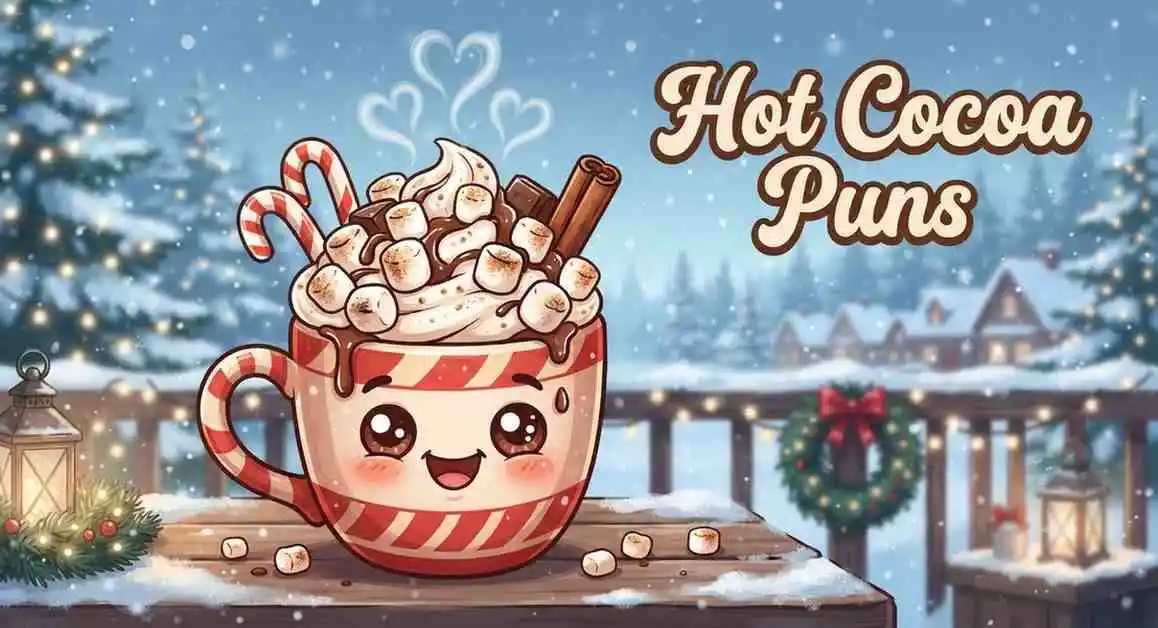 Cute hot cocoa mug