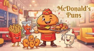 Funny fast food characters